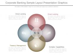 Custom corporate banking sample layout presentation graphics