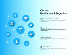Custom healthcare integration ppt powerpoint presentation model topics
