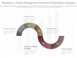 Custom Milestones In Project Management Powerpoint Presentation Examples