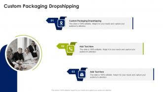 Custom Packaging Dropshipping In Powerpoint And Google Slides Cpb