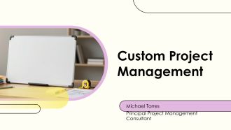 Custom Project Management PPT Slides VA