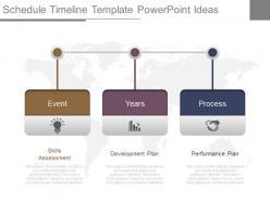 Custom schedule timeline template powerpoint ideas