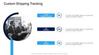 Custom Shipping Tracking In Powerpoint And Google Slides Cpb