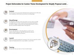 Custom theme development for shopify proposal powerpoint presentation slides