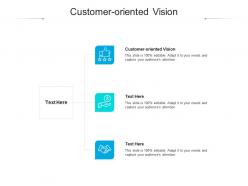 Customer-oriented vision ppt powerpoint presentation professional graphics example cpb