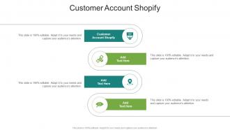 Customer Account Shopify In Powerpoint And Google Slides Cpb