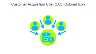 Customer Acquisition Cost CAC Colored Icon In Powerpoint Pptx Png And Editable Eps Format