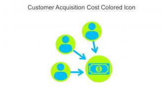 Customer Acquisition Cost Colored Icon In Powerpoint Pptx Png And Editable Eps Format