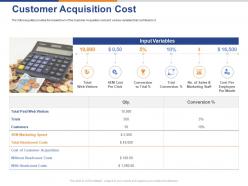 Customer acquisition cost ppt powerpoint presentation rules