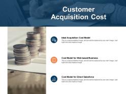 Customer Acquisition Cost Salesforce Business Ppt Powerpoint Presentation Summary Tips
