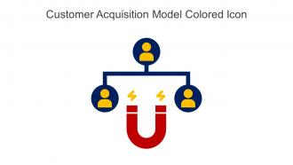 Customer Acquisition Model Colored Icon In Powerpoint Pptx Png And Editable Eps Format