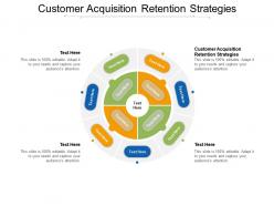 Customer acquisition retention strategies ppt presentation outline examples cpb