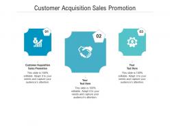 Customer acquisition sales promotion ppt powerpoint presentation infographic template gridlines cpb