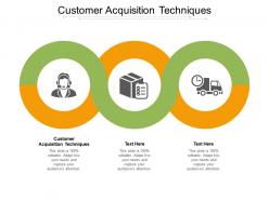 Customer acquisition techniques ppt powerpoint presentation portfolio example cpb