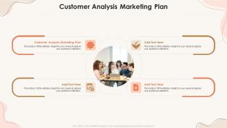 Customer Analysis Marketing Plan In Powerpoint And Google Slides Cpb