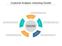 Customer analytics unlocking growth ppt powerpoint presentation layouts aids cpb