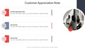 Customer Appreciation Note In Powerpoint And Google Slides Cpb