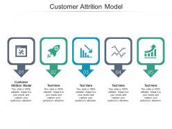 Customer attrition model ppt powerpoint presentation inspiration gallery cpb