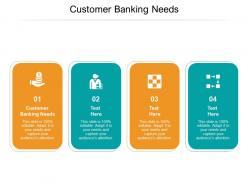 Customer banking needs ppt powerpoint presentation professional inspiration cpb