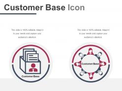Customer base icon