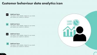 Customer Behaviour Data Analytics Icon