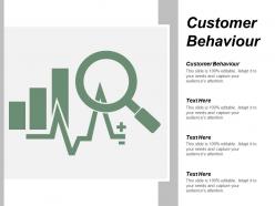 Customer behaviour ppt powerpoint presentation file good cpb
