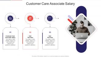 Customer Care Associate Salary In Powerpoint And Google Slides Cpb