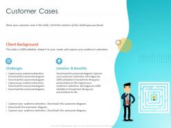 Customer cases awesome diagram ppt powerpoint presentation gallery infographic template