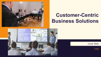 Customer Centric Business Solutions PPT Example AT