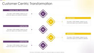 Customer Centric Transformation In Powerpoint And Google Slides Cpb