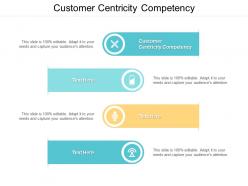 Customer centricity competency ppt powerpoint presentation show themes cpb