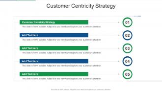 Customer Centricity Strategy In Powerpoint And Google Slides Cpb