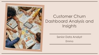 Customer Churn Dashboard Analysis And Insights PPT Designs AT