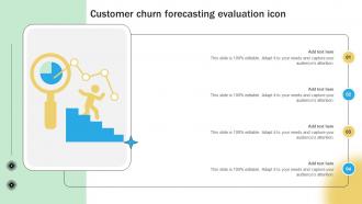 Customer Churn Forecasting Evaluation Icon