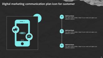 Customer Communication Plan PowerPoint PPT Template Bundles Impactful Colorful