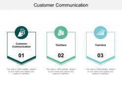 Customer communication ppt powerpoint presentation pictures introduction cpb