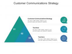 Customer communications strategy ppt powerpoint presentation portfolio objects cpb