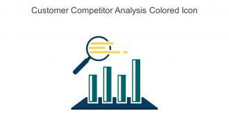 Customer Competitor Analysis Colored Icon In Powerpoint Pptx Png And Editable Eps Format