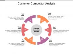 Customer competitor analysis ppt powerpoint presentation icon clipart cpb