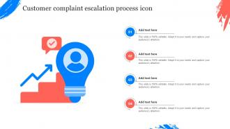 Customer Complaint Escalation Process Icon