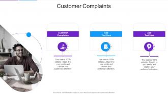 Customer Complaints In Powerpoint And Google Slides Cpb