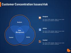 Customer concentration issues risk control ppt powerpoint presentation pictures background images