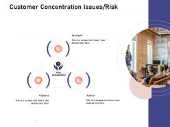 Customer concentration issues risk investigation for investment ppt powerpoint presentation topics
