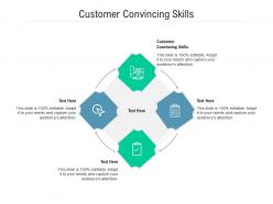 Customer convincing skills ppt powerpoint presentation show deck cpb
