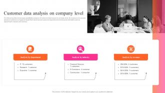 Customer Data Analysis On Company Level Key Steps For Audience Persona Development MKT SS V