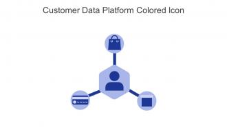 Customer Data Platform Colored Icon In Powerpoint Pptx Png And Editable Eps Format