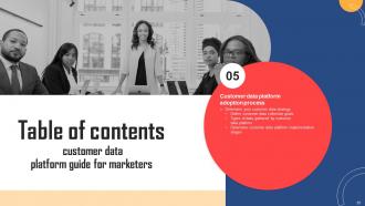 Customer Data Platform Guide For Marketers Powerpoint Presentation Slides MKT CD V Pre-designed Graphical