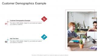 Customer Demographics Example In Powerpoint And Google Slides Cpb