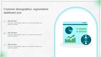 Customer Demographics Segmentation Dashboard Icon