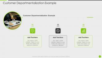 Customer Departmentalization Example Ppt Powerpoint Presentation Ideas Cpb